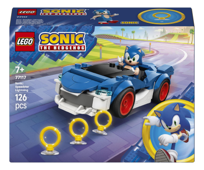 Klocki LEGO® LEGO Sonic the Hedgehog 77117 Sonic: Speedster Lightning